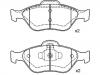 Bremsbelagsatz, Scheibenbremse Brake Pad Set:M2N15-2K021-BA