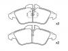 刹车片 Brake Pad Set:2D0 698 151