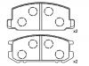 Pastillas de freno Brake Pad Set:04491-12130