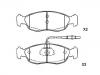 刹车片 Brake Pad Set:4251.03