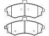 тормозная кладка Brake Pad Set:58101-2DA30