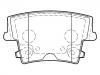 Brake Pad Set:5142560AA