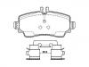 Plaquettes de frein Brake Pad Set:168 420 14 20