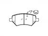 Plaquettes de frein Brake Pad Set:A21-6GN3501080BA